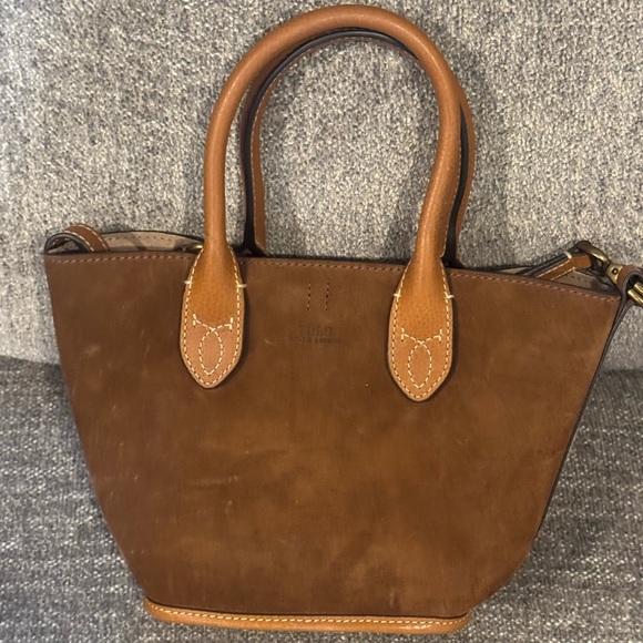 Polo Ralph Lauren Handbags - NEW OFFERS WELCOMED Polo by Ralph Lauren Suede Bellport mini tote bag